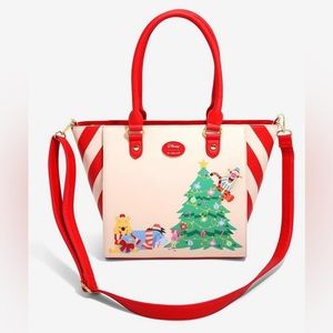 BRAND NEW Her Universe Disney Winnie The Pooh Christmas Ornament Satchel Bag